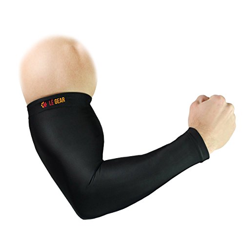 Le Gear LE-ASBLACK Arm Sleeves (Black) Rs.236 - Amazon