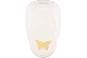 Vaessen Creative Perforatrice Farfalla 3, Jumbo, XL, Grande Fustellatrice per Carta, per DIY Scrapbooking e Creazione di Biglietti