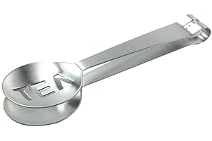 LQQDREX Tea Bag Squeezer Tongs, Spoon Shaped Tea Bag Squeezer/Holder Gadget, Stainless Steel Tea Bag Strainer, Teabag Tong Strainer Holder, Tea Accessories for Tea Lovers