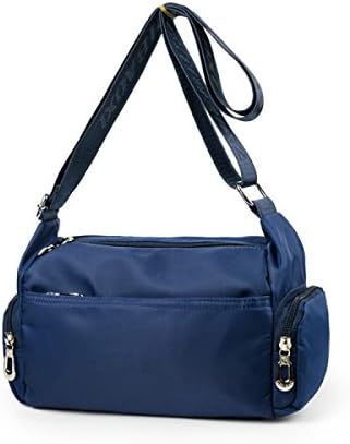 Women's Waterproof Travel Multi-level Messenger Bag Shoulder Bag Zipper Bag Mother Bag Key Phone Purse Cosmetic Bag,02-24*9*14cm