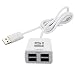 LDNIO DL-H3 USB HUB 4 Ports High Speed 500mA Charge and Data Sync (White) RS.640.00
