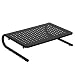 Produktbild SONGMICS Monitorständer Laptopständer Bildschirmständer mit Entlüftungslöchern, ergonomische und multifunktionale Monitorerhöhung für Büro, Arbeitszimmer, Hause, OMS02BK