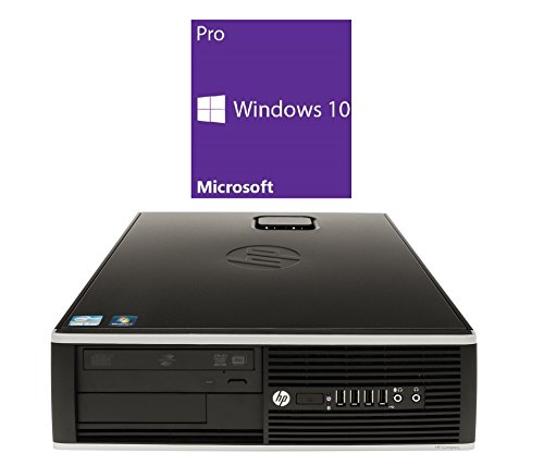 Refurbished Office PC | HP Elite 8200 SFF | Intel Core i7-2600 @ 3,4 GHz | 8GB DDR3 RAM | 250GB HDD | DVD-Brenner | Windows 10 Pro vorinstalliert (Zertifiziert und Generalüberholt)