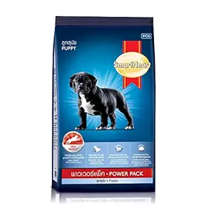 SMARTHEART Dry Puppy Dog Food Power Pack 10 KG