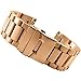 Produktbild für Garmin Fenix 3 / HR,Culater Luxus Bunte Metall Edelstahl Uhrenarmband Riemen (Gold)