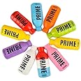YSAMAX Prime Bottle Squishy Toys, Compact And Lightweight, Decorative Items, Stress Relief, And Endless Amusement, Multi-Purpose Fun, Best Gift Idea for For all Ages, Pack Of 4, (Random Colours)