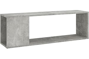 vidaXL Mobile TV Grigio Cemento 100x24x32 cm in Truciolato