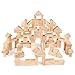 Produktbild Persevering Melody - Toy Hölzerne Bausteine Setzen Hölzerne Kinder Stapeln Sich, 100 Geschenkkartons, Holzschutz Blöcke, Frühkindliche Bildungs Spielzeug