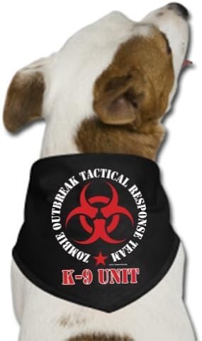 Team Nation Zombie Tactical Response K-9 Unit Dog Bandana