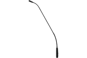 JTS GM 5218 Electret microfono a collo di cigno nero