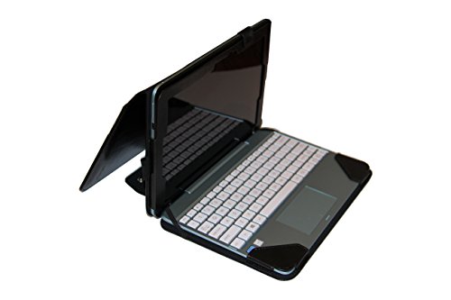 mCoque hohe Qualität PU Ledertasche für 10,1″ ASUS Transformer Book T100HA (einschließlich eines separaten Tastatur-Kasten) – Schwarz - 7