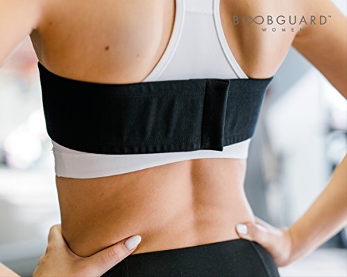 BOOBGUARD die smarte Ergänzung zum Sport-BH / Sportband zur Stablisation beim Sport, Vermeidung von Schmerzen und Abschlaffen der Brust/ für alle Kleider-und Cup-Größen / in pink und schwarz / entwickelt in Deutschland - 5