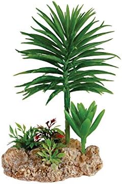 Repstyle Desert Plant Rock Base Decoration Ornament, 9 x 7 x 16 cm