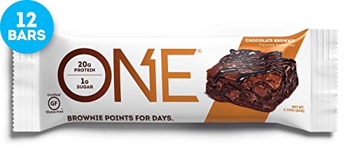 Uno, sabor chocolate Brownie, 12 bares, 2.12 oz (60 g) Cada - ¡Oh sí!