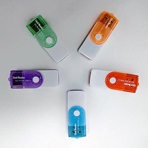 4 in 1 USB Speicherkartenleser für MS MS PRO TF Micro SD High Speed ??zufällige Farbe - 7