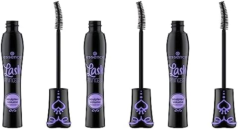 Essence - Mascara Lash PRINCESS Volumizzante - Nero Intenso per un Effetto Ciglia Finte - Dona Volume, Definizione e Curvatura Perfetta - Formula a Lunga Tenuta - Confezione da 3 (3 x 12 ml)
