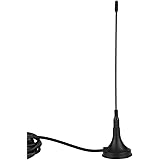 Antenna TV Esterna Portatile Verticale HD Antenna per ATSC DVB-T DVB-2 ISDB con Base Magnetica