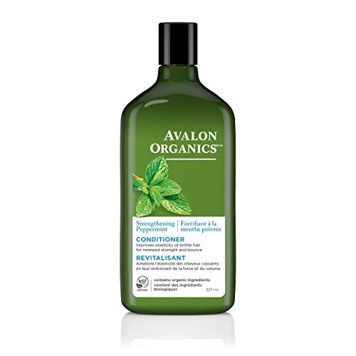 Avalon Organic 654749351581 acondicionador - acondicionadores (Unisex, Brittle hair, Fortalecimiento, Menta, Aloe Barbadensis Leaf Juice(1), Aqua (Water), Glyceryl Stearate SE, Caprylic/Capric Triglyceride, He, To lock in nourishment, massage into freshly shampooed hair and leave for 1-3 minutes before rinsing)