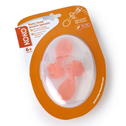 Koko Baby Food Pouch Spoons X2