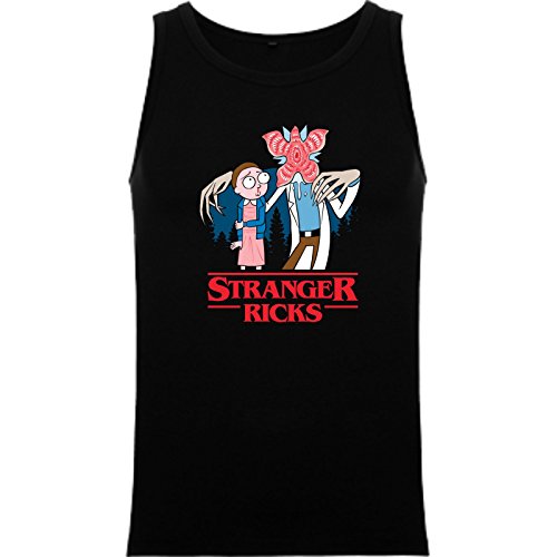 The Fan Tee Tank Top de Rick and Morty Divertida Friky Smith Tiny Stra