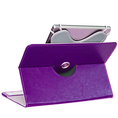 Tablet Tasche mit Ständerfunktion Hülle für Medion Lifetab P9702 X10302 P10400 P10506 P10505 S10366 S10352 Tablet von Schutztasche in Lila Schutzhülle Universal Stand Tasche Etui Cover Case hochwertige Verarbeitung von UC-Express - 5