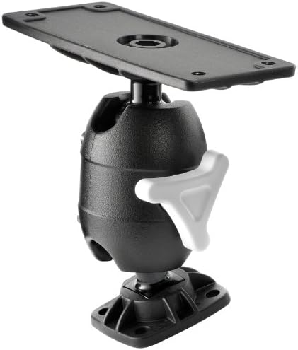Scanstrut Rokk Adjustable Deck Mount for Garmin GPSMAP 400-500/Echo 100-550 - Black