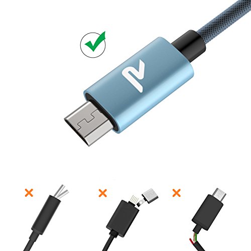 C ble Micro USB Chargeur Samsung 2m 6 5ft Rampow - GARANTIE A VIE - Charge Synchro Rapide - C ble USB Nylon en Filet 2 4A pour Samsung S7 S6 Wiko reviews C ble Micro USB Chargeur Samsung 2m 6 5ft Rampow - GARANTIE A VIE - Charge Synchro Rapide - C ble USB Nylon en Filet 2 4A pour Samsung S7 S6 Wiko