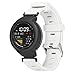 Produktbild WAOTIER für Xiaomi Huami Amazfit Verge Youth Watch Armband Silikon Armband mit Großen Löchern Armband für Xiaomi Huami Amazfit Verge Youth Watch Wasserdichter Atmungsaktiver Armband (Weiß)
