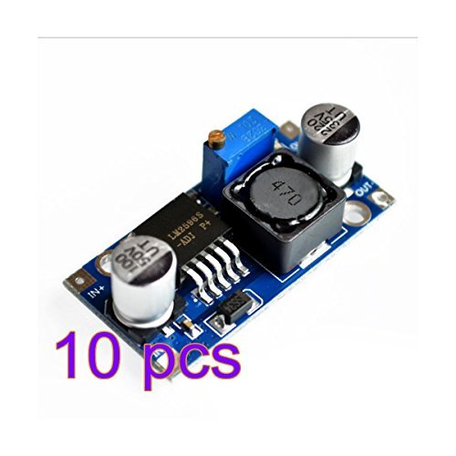 10x Demarkt LM2596 DC-DC Step-down Power Module 3A Einstellbare Buck-Modul Stabil Spannung 24V zu 12V 5V 3V - 5