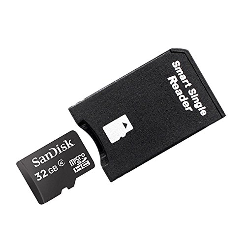 Memory Stick Pro Duo Adapter Set inkl. 32 GB SanDisk microSDHC Speicherkarte
