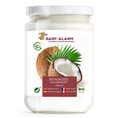 100% de coco bio/Cocon /Coco Graisse de toilettage pour chien - Bien sûr Protection efficace contre les tiques, acariens, parasites, Poux, Les Insectes et les puces - Native Fabrication