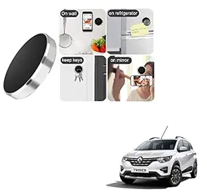 Kozdiko Mini Magnetic Car Dashboard Mount Mobile Phone Holder with Metal Body for Renault Triber