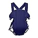 Produktbild Bauchtrage Babytrage Tragetuch Babytragetuch Baby Trage Carrier Verstellbare Tragetuch Neugeborene Säugling Stillen Wrap Carrie Dunkelblau - Dunkelblau