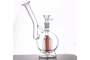 PARACITY Glass Bong Hookah 6 Arm Tree Percolator Water Pipe Recycler Dab Oil Rigs 14mm (Bowl)