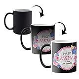 Funky Store Ceramic, Magic Coffee Mug of 11oz As Mothers-Day Gifts from Daughter, You are The Best Mom Printed (Multicolour)
