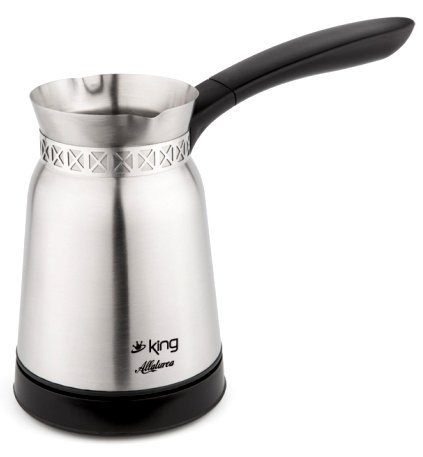 King Allaturca Elektrischer Türkischer Mokkakocher Espressomaschine Kaffeemaschine King Allaturca Elektrischer Türkischer Mokkakocher Espressomaschine Kaffeemaschine Bilder