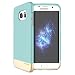 Produktbild Samsung Galaxy S7 Edge case, Prodigee [Accent] Aqua / Gold Blau Blue Schutz dünn Hülle Stück dünner dünnfor for Galaxy S7 Edge (2016) 5.5" case 2-color design with soft touch interior