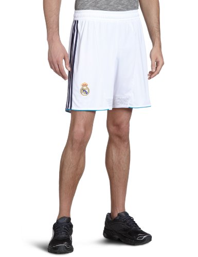 adidas Herren Shorts Real Madrid Home, Weiß/Schwarz, S, x21990
