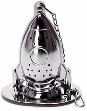 SQL Rocket Tea Infuser Diffuser Loose Leaf Strainer Stainless Steel Spice Filter