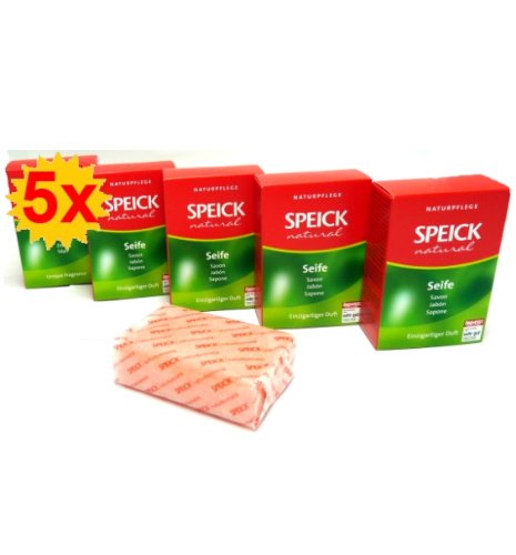 5er Pack Speick Natural Seife, 100g