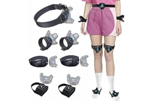 Skywin Vive tracker Straps for HTC Vive 3.0, 2.0, and Ultimate Trackers (1 Waist Belt, 2 Hand, 2 Foot, and 2 Leg Straps), Secure and Comfortable Full Body Tracking