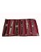 K&P Satin Pouch Watch Box (Pink, Holds 6 Watches) RS.489.00