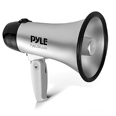 Pyle Mégaphone Professionnel 20 W (Argent)