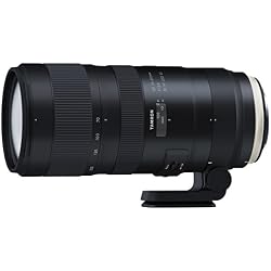 Tamron SP 70-200 mm F/2.8 Di VC USD G2 - Objetivo para Canon (estabilizador óptico VC en Tres Modos, Sensor Full Frame 24 x 36, AF USD, Dos Lentes XLD, SP) Negro