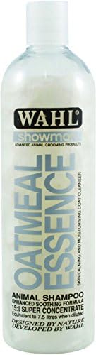 500ml Wahl Showman Oatmeal Essence Shampoo Dog/ Horse Grooming