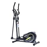 TECHFIT E380 Cross Trainer, Vélo elliptique la Maison, Machine Les Exercices de Cardio, Dispositif de résistance magnétique adapté Les espaces intérieurs