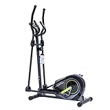 TechFit E380 Cross Trainer, Bicicleta elíptica para el hogar, Máquina de Cardio para Ejercicios de Fitness, Dispositivo de Resistencia magnética Apta para Espacios Interiores