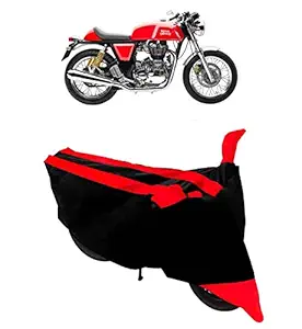 NEXTON Water Resistant Two Wheeler Scooter Bike Cover Compatible with Royal-Enfield Continental Gt Dustproof Cover (Red Color)