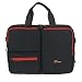 Protecta Organised Chaos Briefcase for Laptops with Screen Size up to 15.6 Inch (Black & Red) RS.890.00