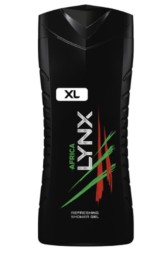Lynx Africa Shower Gel 400 ml - Pack of 6